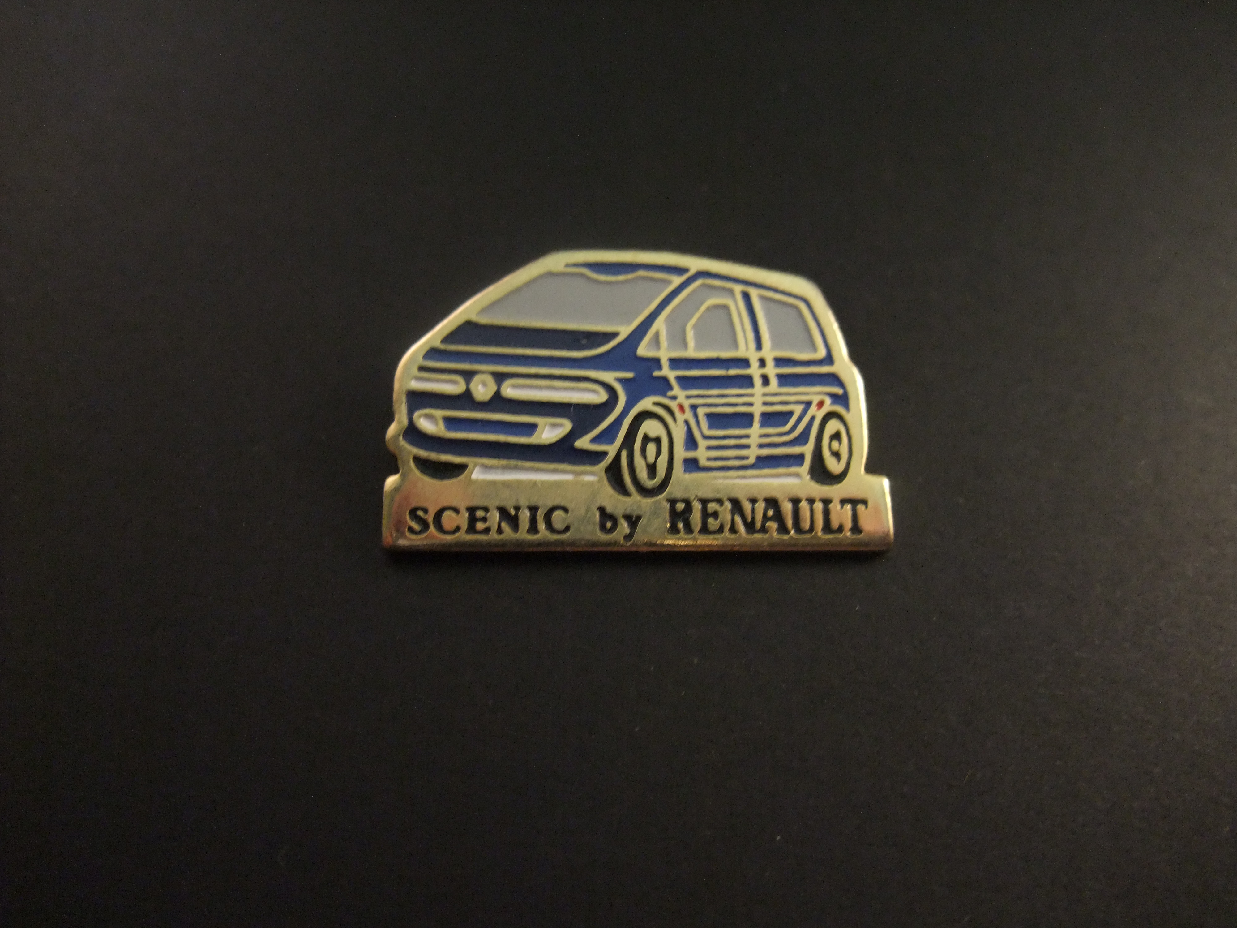 Renault Scénic 5-deurs blauw